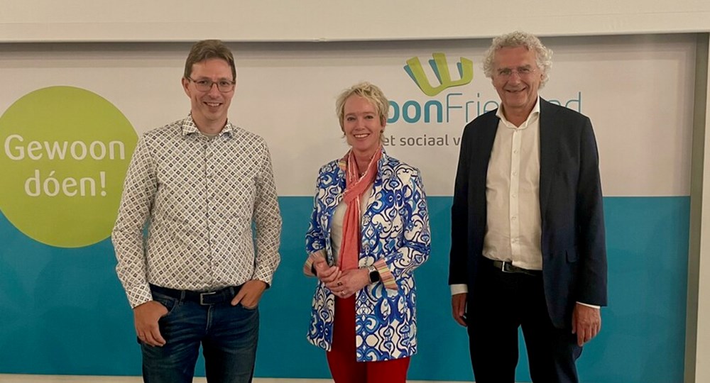 Henk Jan Grobbe, Sigrid Hoekstra en Prof. Dr. Johan Conijn