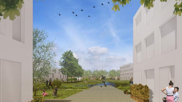 Afbeelding bij Bouwerscompetitie biobased en natuurinclusieve sociale huurwoningen in Leeuwarden